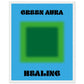 Aura Green Healing Art Print