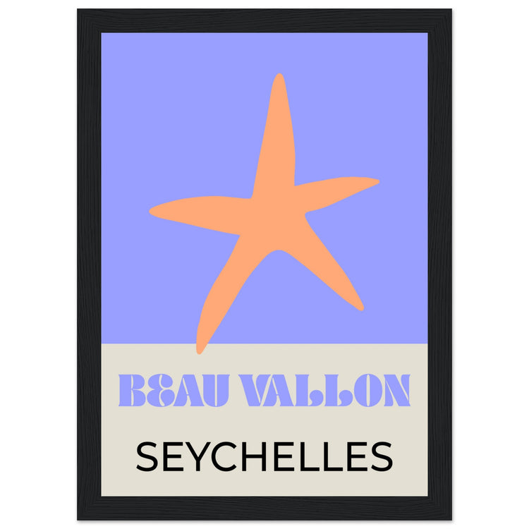 Seychelles Travel Art Print