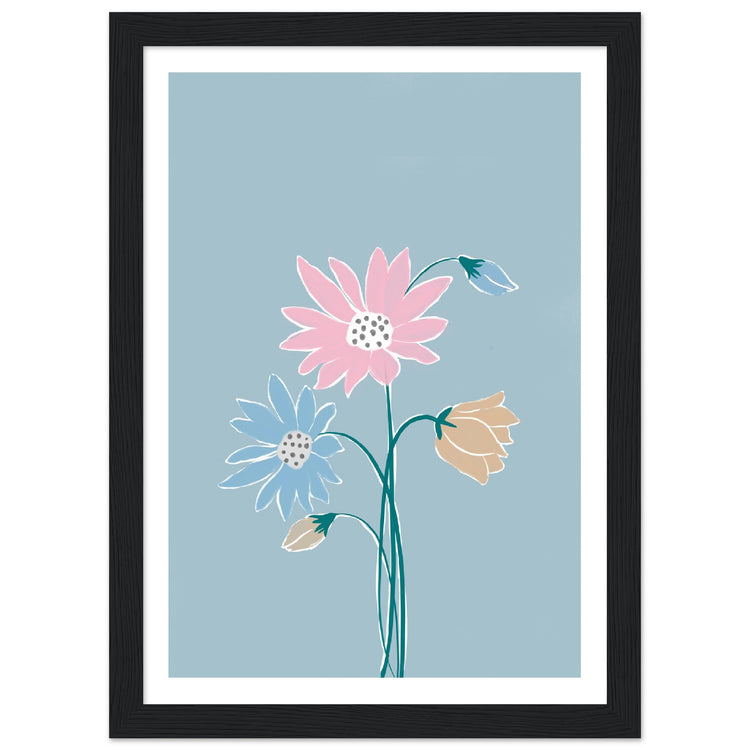 Wild Flowers - Contemporary Art Print