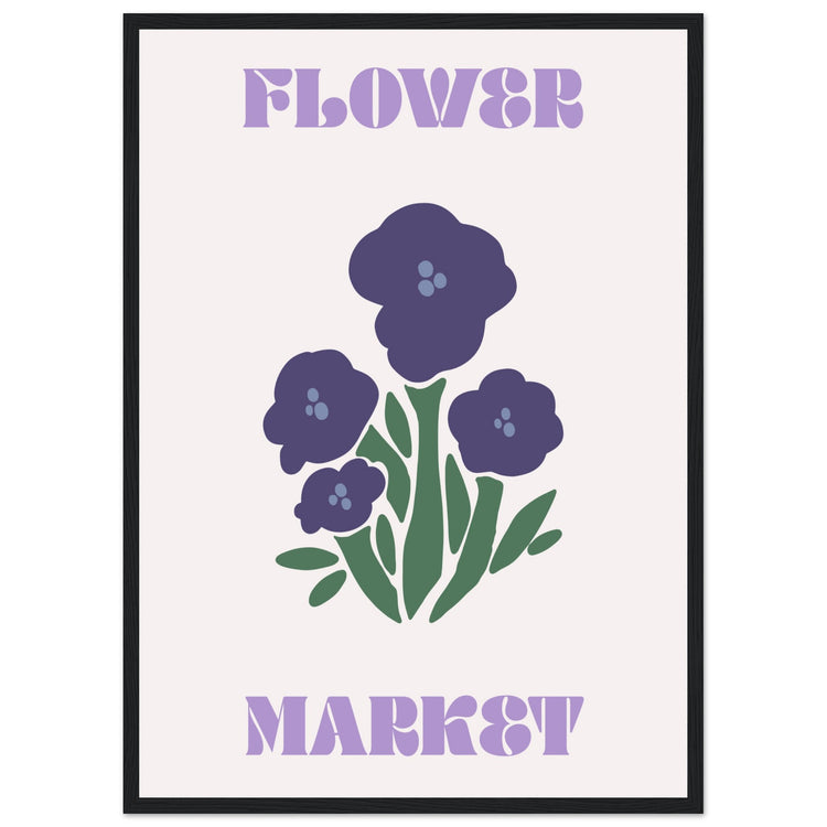 Contemporary Floral Art Print #15