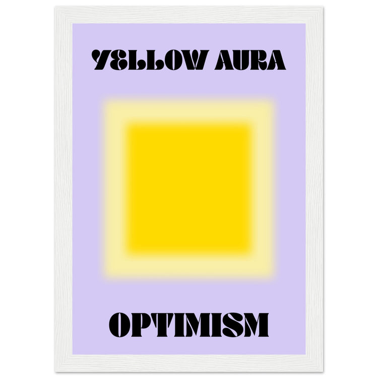 Aura Yellow Optimism Art Print