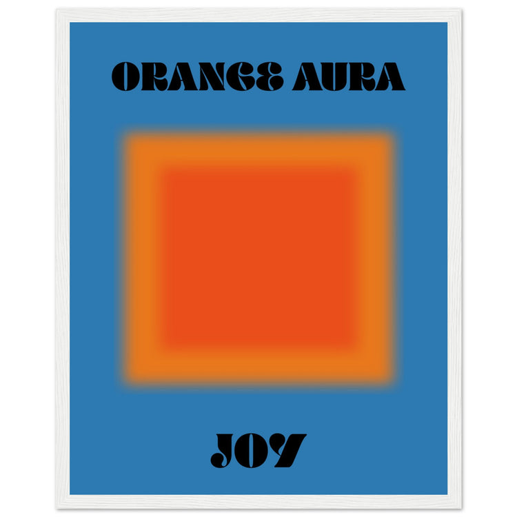 Aura Orange Joy Art Print