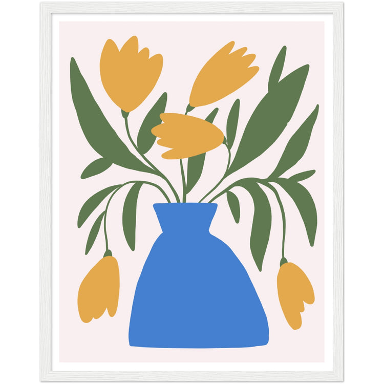 Contemporary Floral Art Print #02