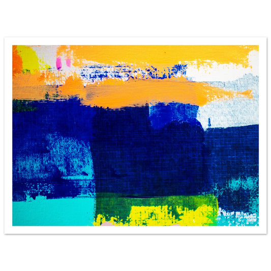 Colour Pop Abstract Art Print #10