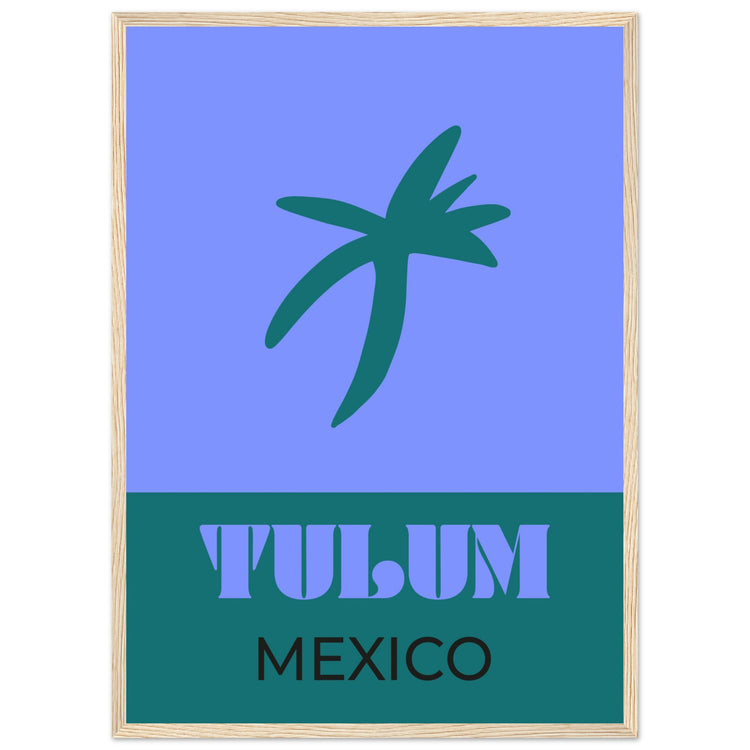 Tulum Mexico Travel Art Print