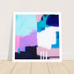 Colour Pop Abstract “Square Mini” Art Print #28