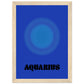 Aura Art Print - Aquarius