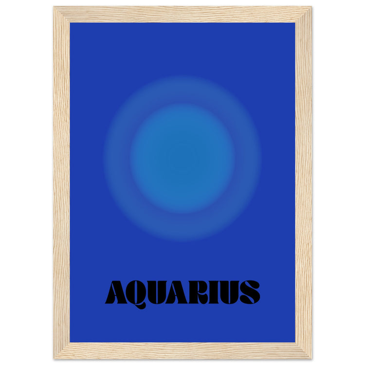 Aura Art Print - Aquarius