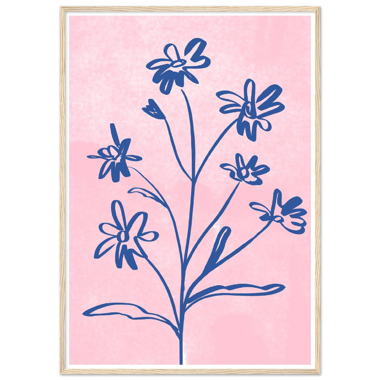 Wild Flowers No. 2 - Contemporary Art Print