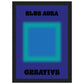 Aura Blue Creative Art Print