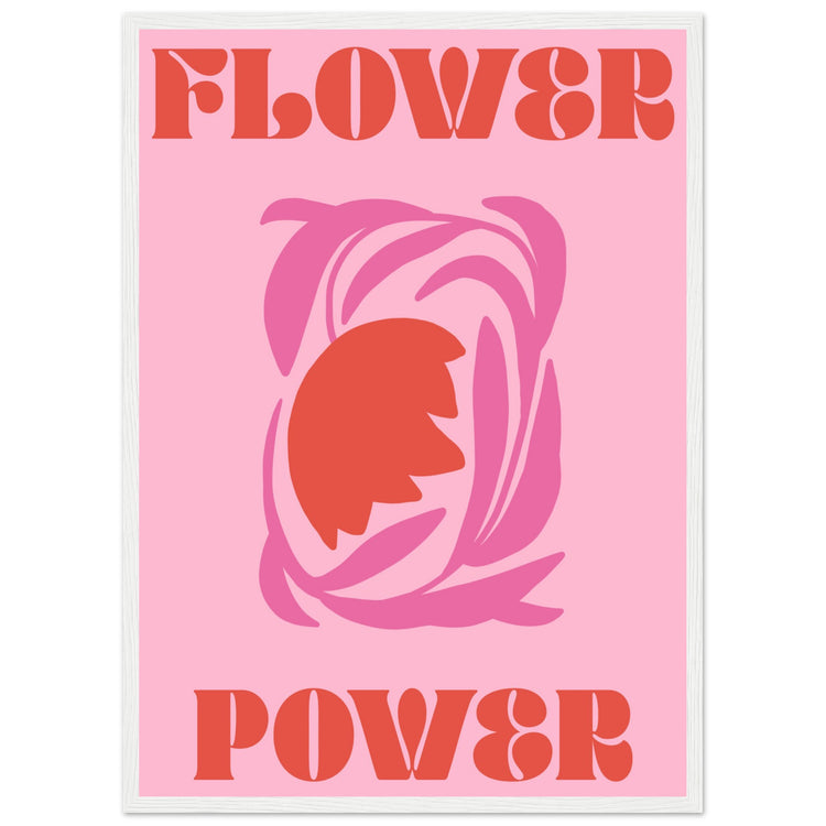 Flower Power Floral Art Print #04