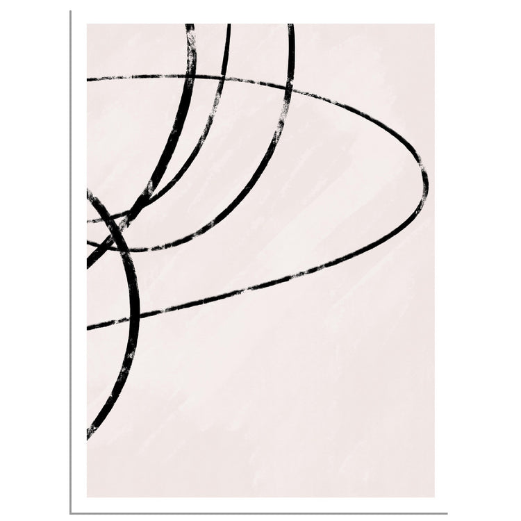 Closed doors  No. 01 - Contemporary Abstract Art Print