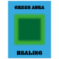 Aura Green Healing Art Print