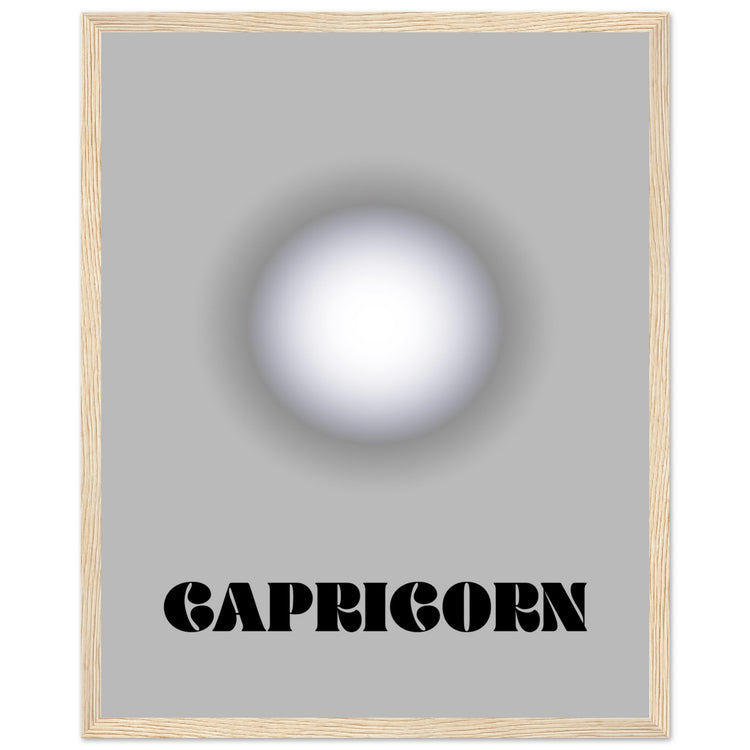 Aura Art Print - Capricorn