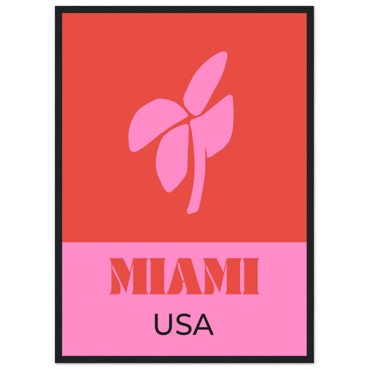 Miami USA Travel Art Print