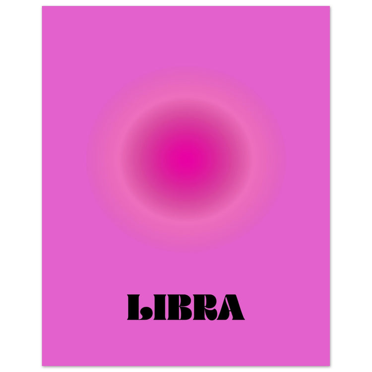 Aura Art Print - Libra