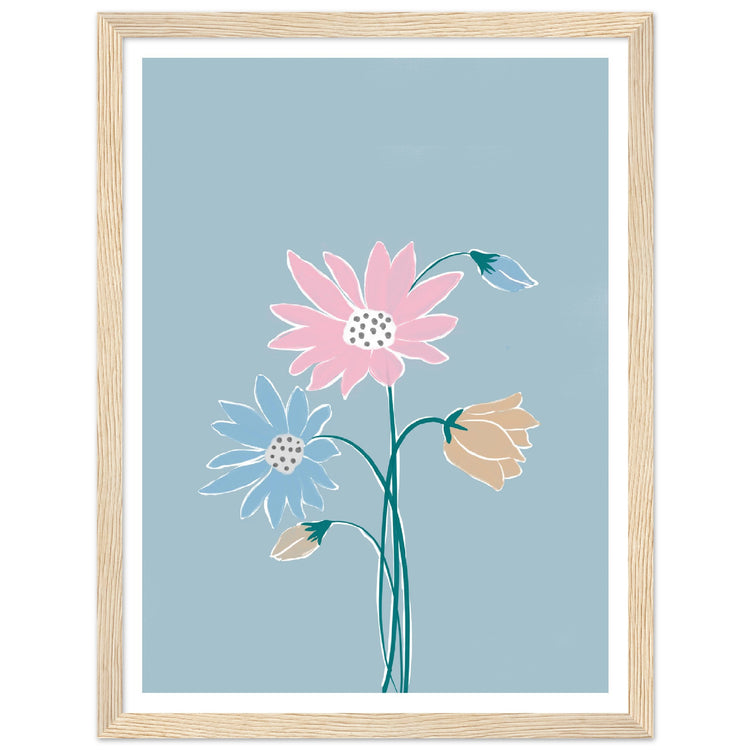 Wild Flowers - Contemporary Art Print