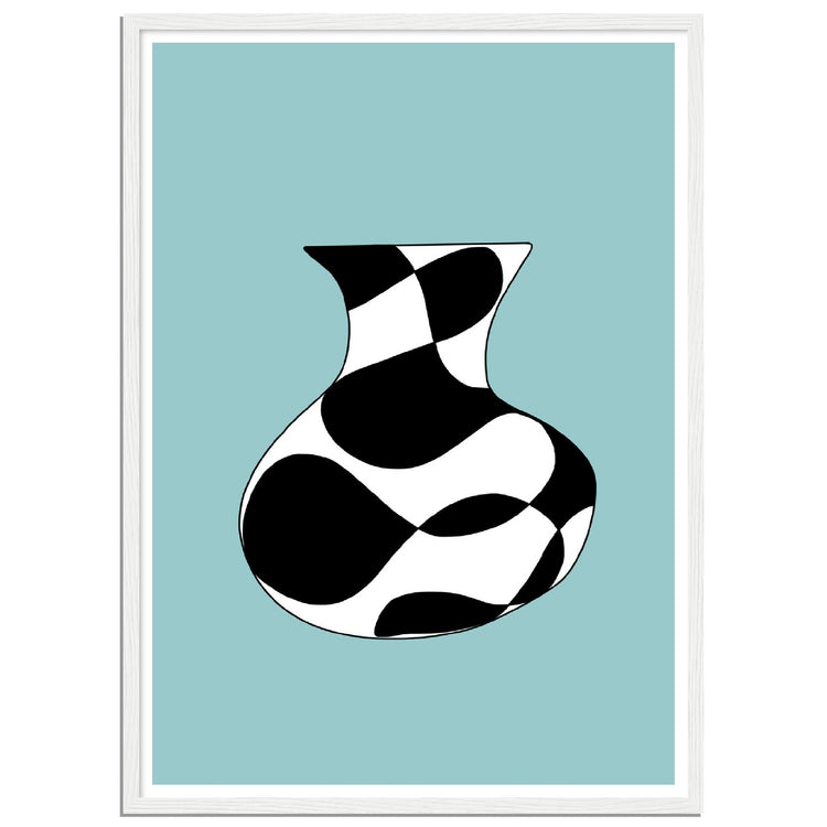 Puzzle Vase - Contemporary Art Print