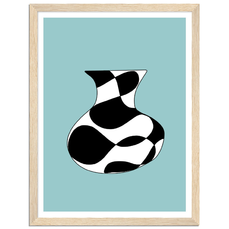 Puzzle Vase - Contemporary Art Print