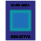 Aura Blue Creative Art Print