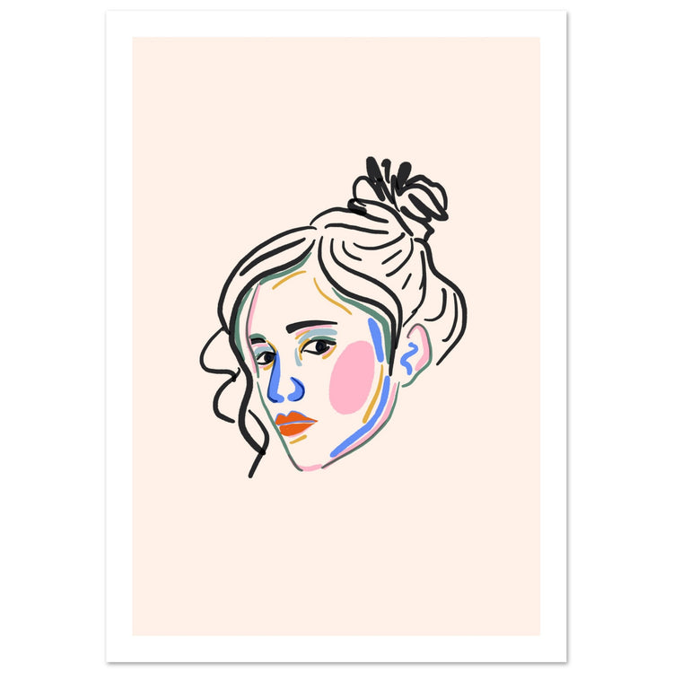 The Girl Next Door - Contemporary Art Print