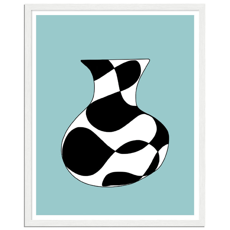 Puzzle Vase - Contemporary Art Print