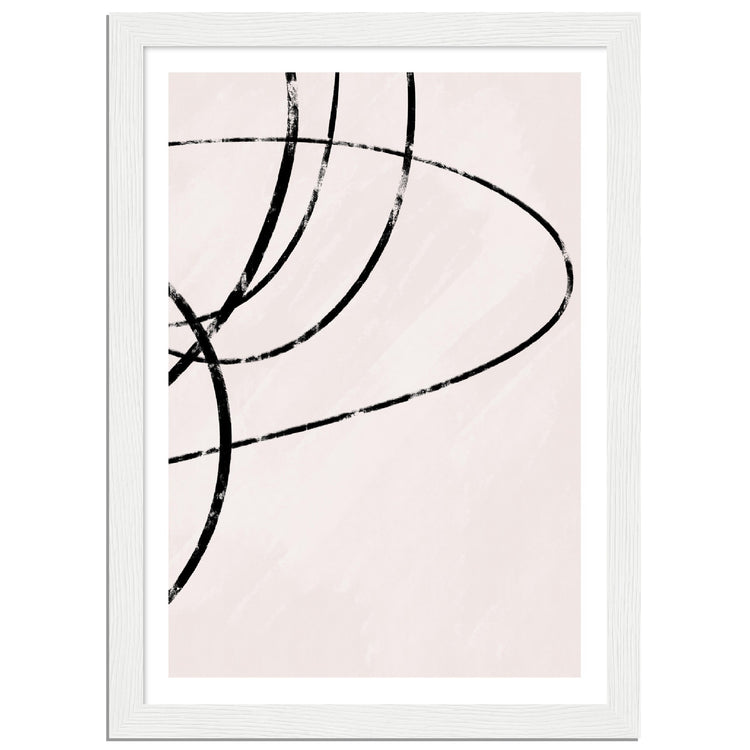 Closed doors  No. 01 - Contemporary Abstract Art Print