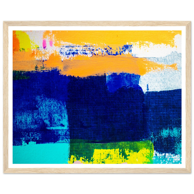 Colour Pop Abstract Art Print #10