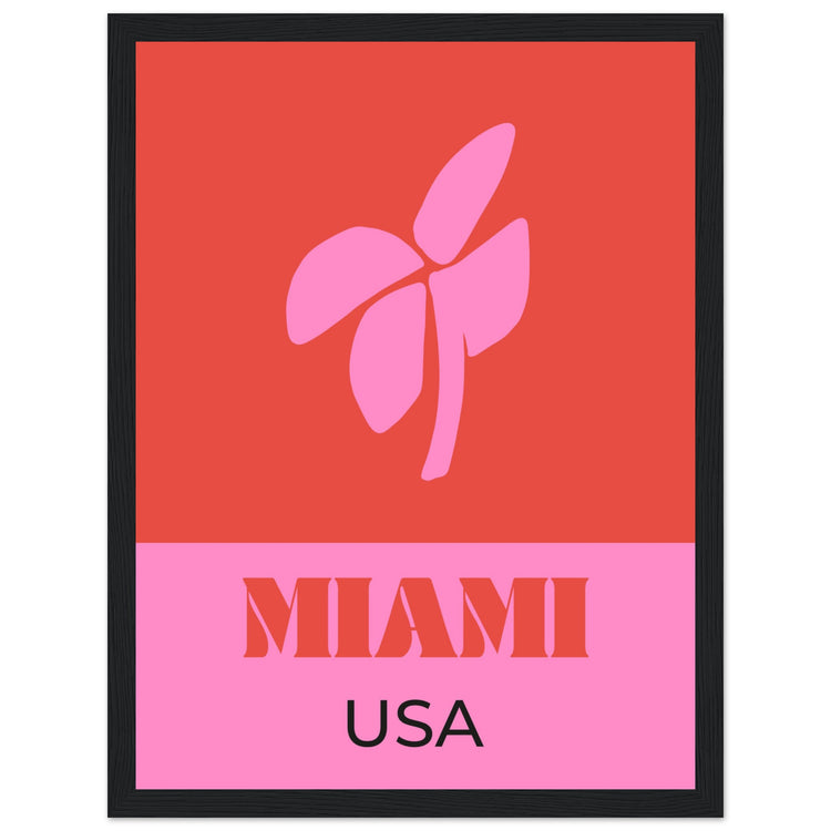 Miami USA Travel Art Print