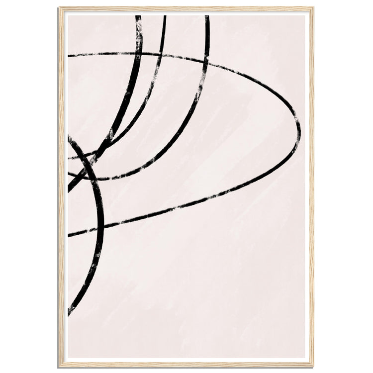 Closed doors  No. 01 - Contemporary Abstract Art Print