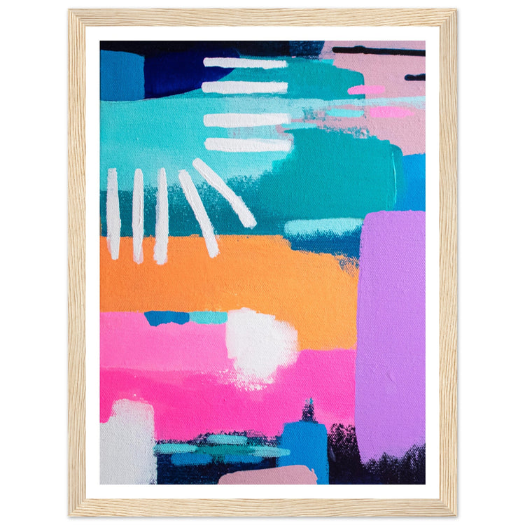 Colour Pop Abstract Art Print #04