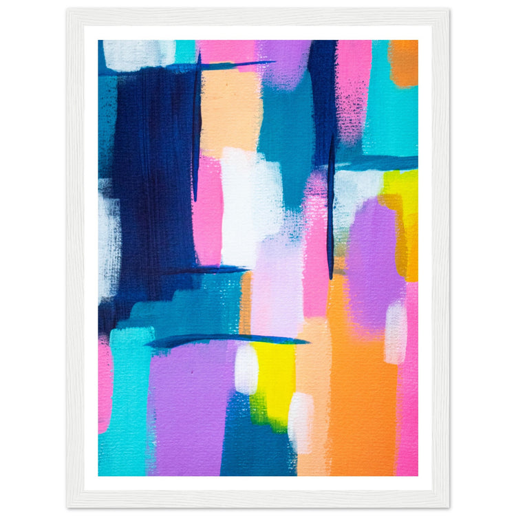 Colour Pop Abstract Art Print #07