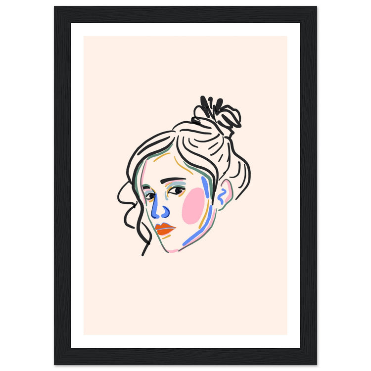 The Girl Next Door - Contemporary Art Print