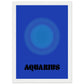 Aura Art Print - Aquarius