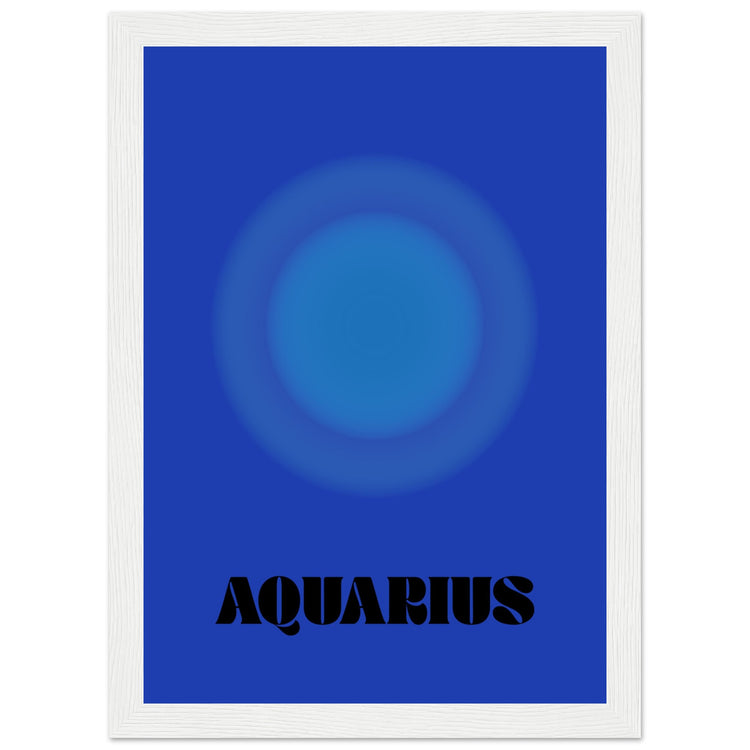 Aura Art Print - Aquarius