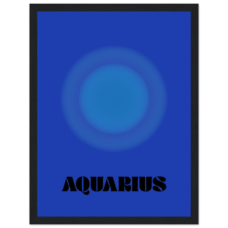 Aura Art Print - Aquarius