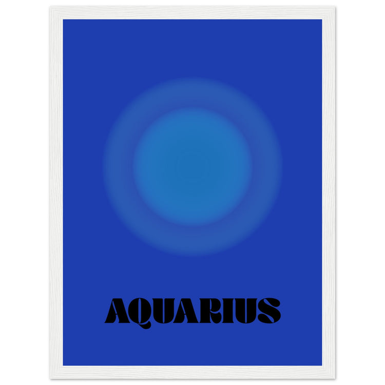 Aura Art Print - Aquarius