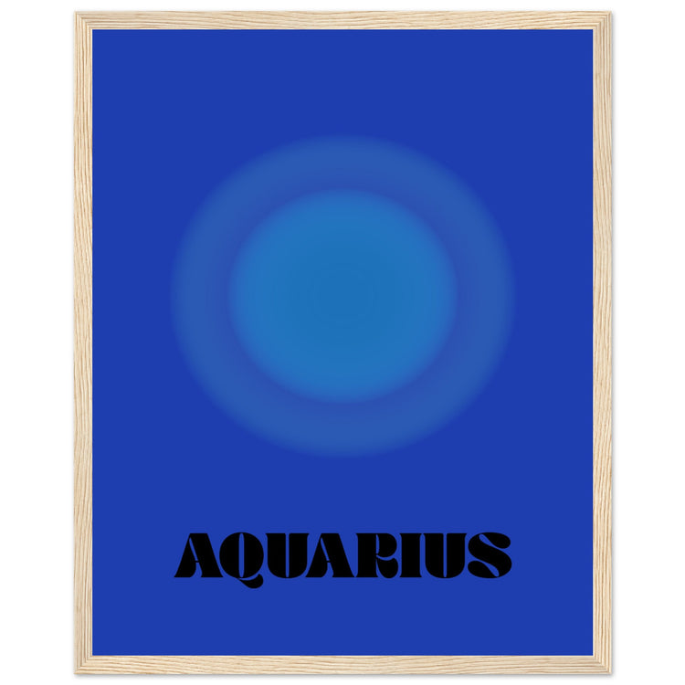 Aura Art Print - Aquarius