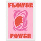 Flower Power Floral Art Print #04