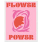 Flower Power Floral Art Print #04