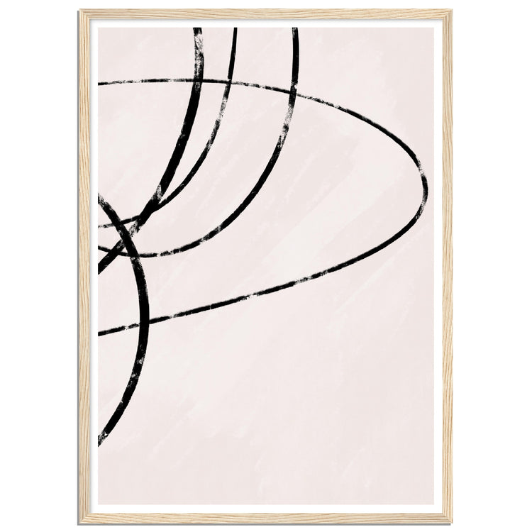 Closed doors  No. 01 - Contemporary Abstract Art Print