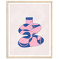 Pink Dreams #2 Contemporary Vase Art Print