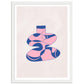 Pink Dreams #2 Contemporary Vase Art Print