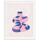 Pink Dreams #2 Contemporary Vase Art Print