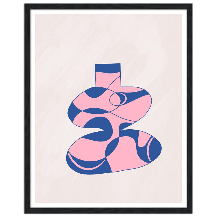 Pink Dreams #2 Contemporary Vase Art Print