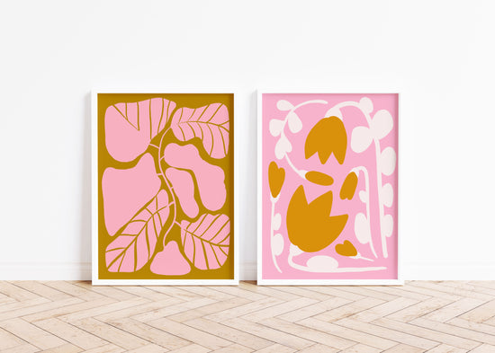 Mustard Art Prints | Contemporary Art Print | Milkshakeliving