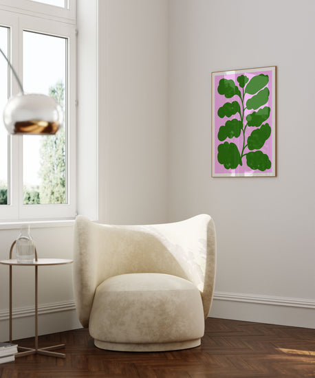 Green Leaf Wall Art | Milkshakeliving