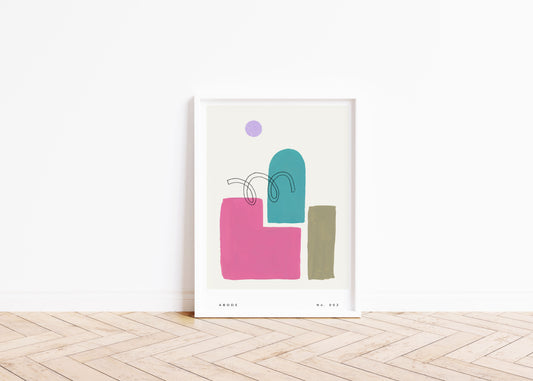 Abode No. 002 Abstract Art Print