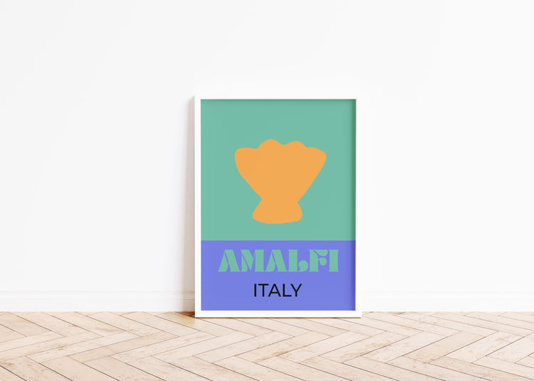 Amalfi Italy Travel Art Print