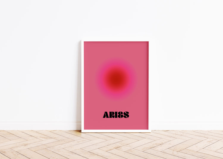 Aura Art Print - Aries